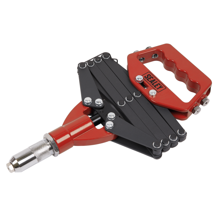 Heavy-Duty Compact Riveter with Collection Bowl