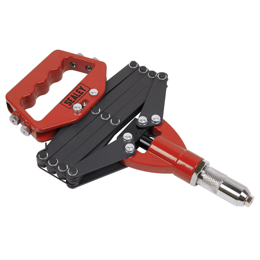 Heavy-Duty Compact Riveter with Collection Bowl