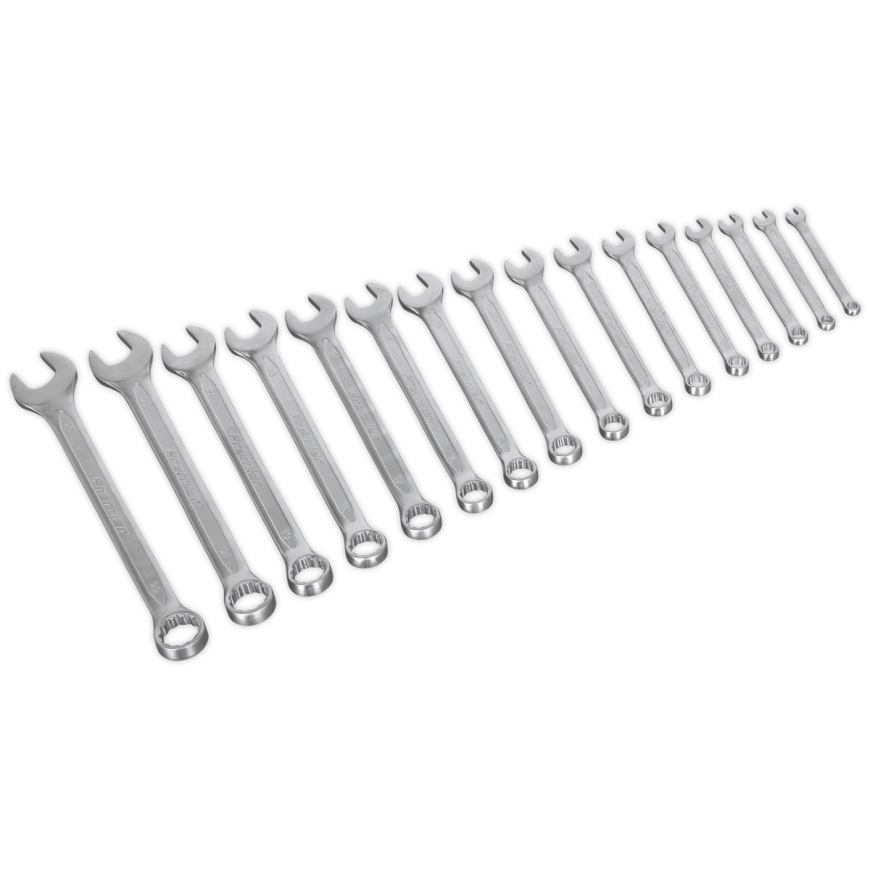 12pc Combination Spanner Set - Metric