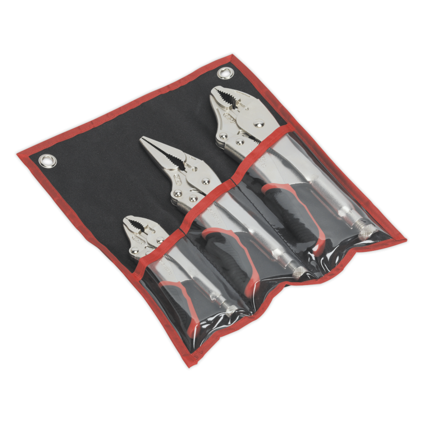 3pc Locking Pliers Set