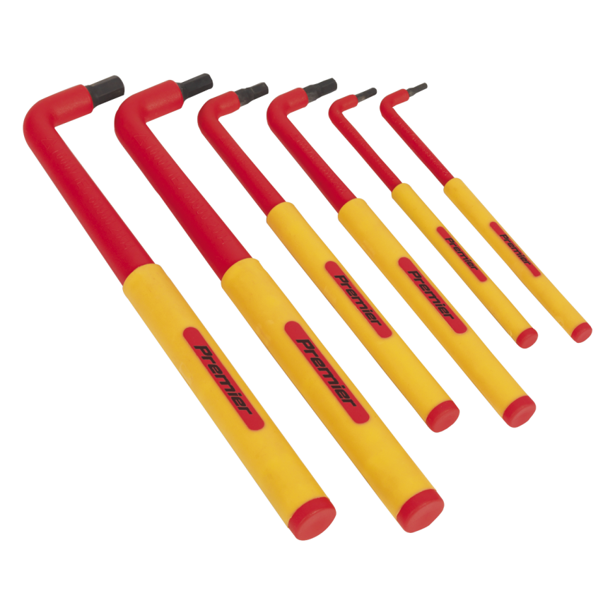 6pc Hex Key Set with Tool Tray - VDE Approved