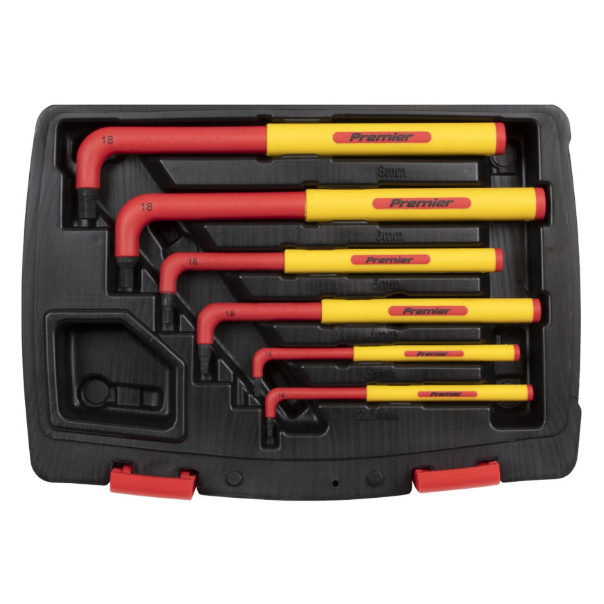 5pc Insulated Nut Driver Set with Tool Tray - VDE Approved