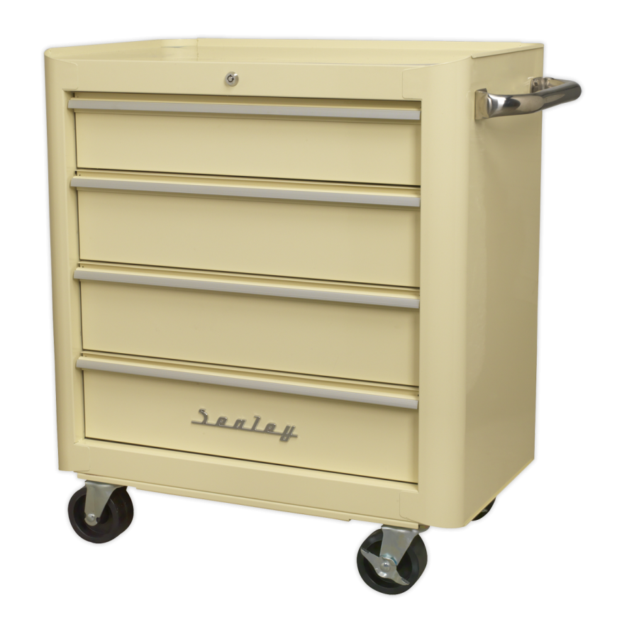 4 Drawer Retro Style Topchest