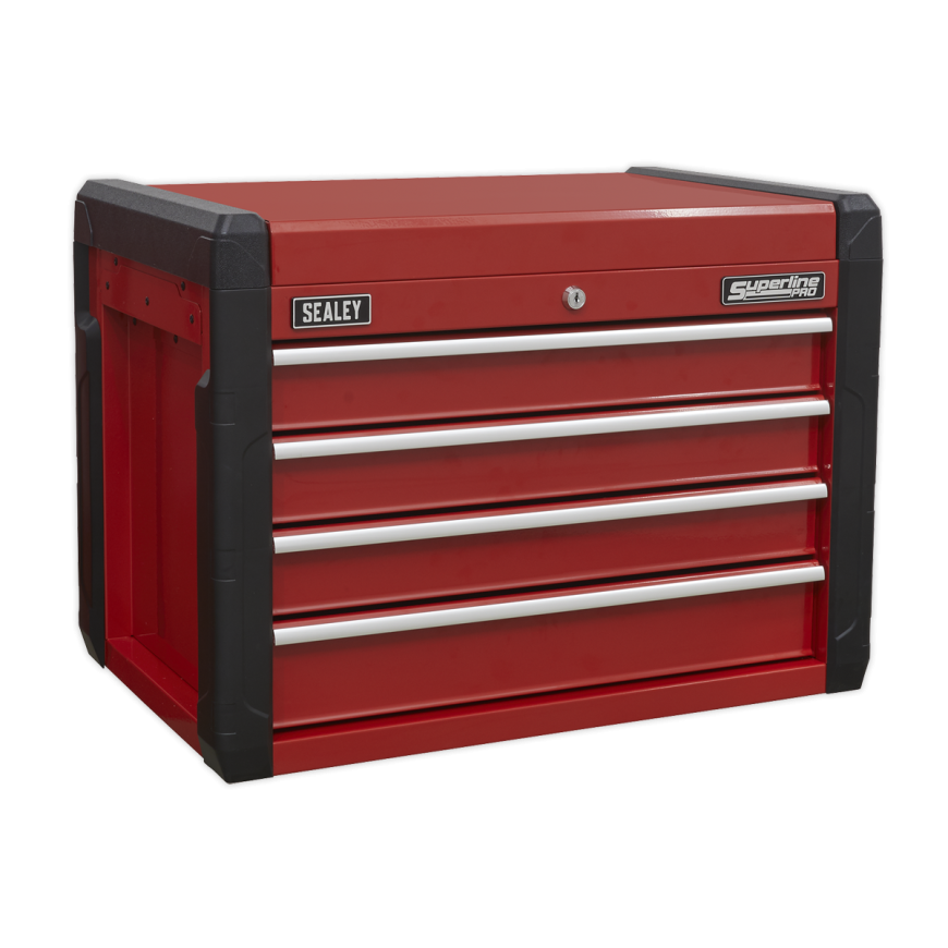 7 Drawer Rollcab with Ball-Bearing Slides - Red