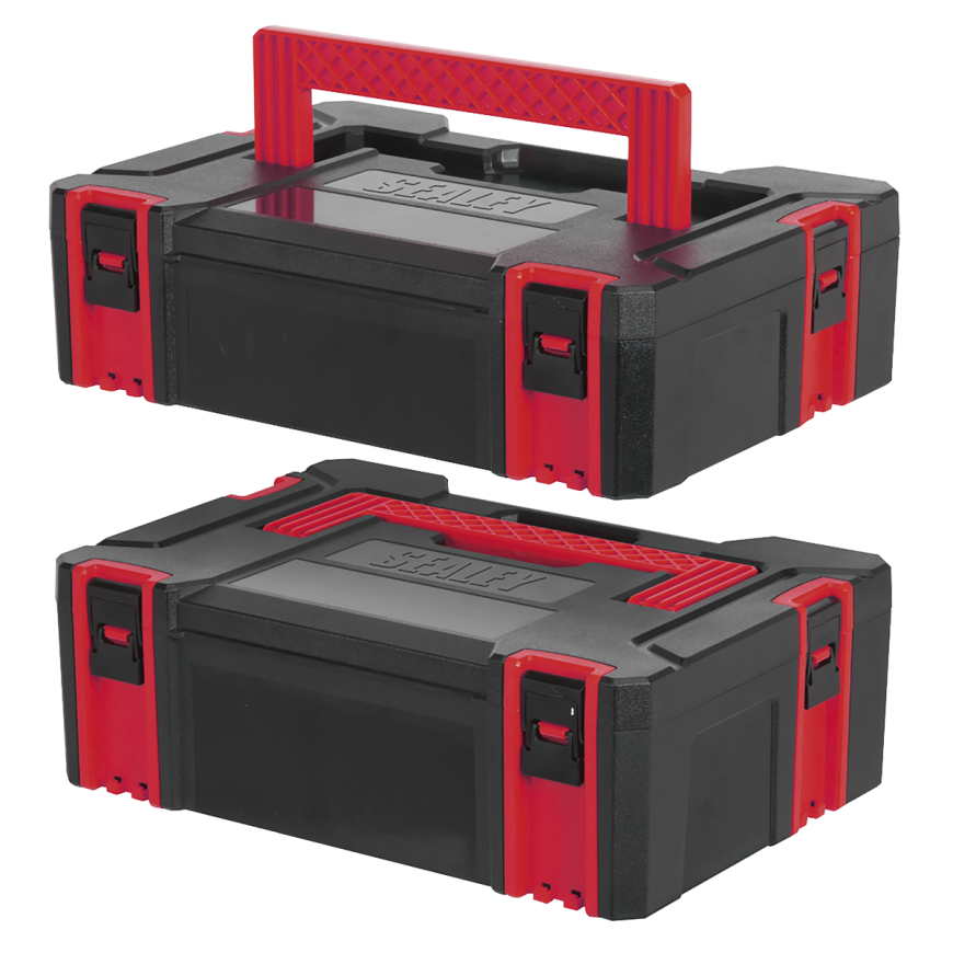 Medium ABS Stackable Click Together Toolbox