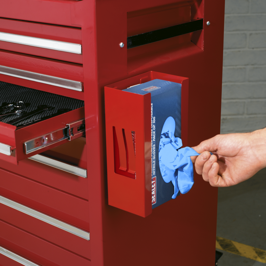 Magnetic Pegboard - Red