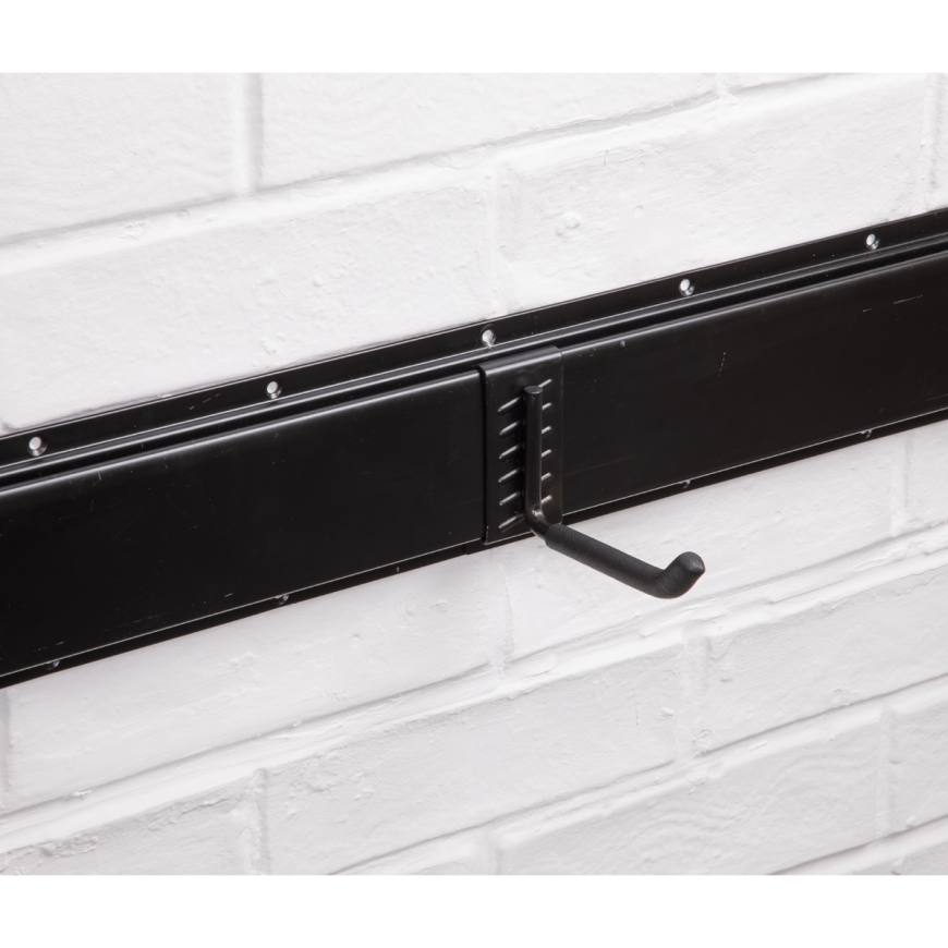 Wall Mountable Storage Rail