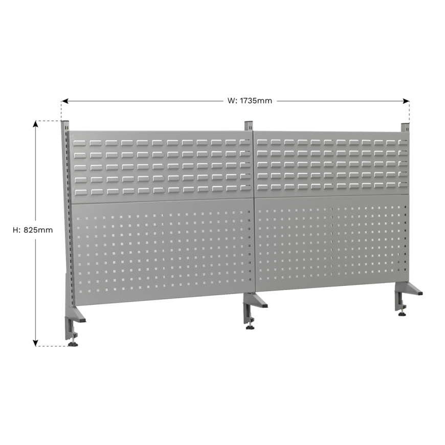 1.8m Steel Industrial Workbench