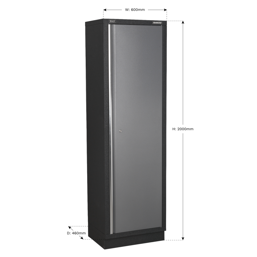 915mm Full Height Modular 2 Door Floor Cabinet