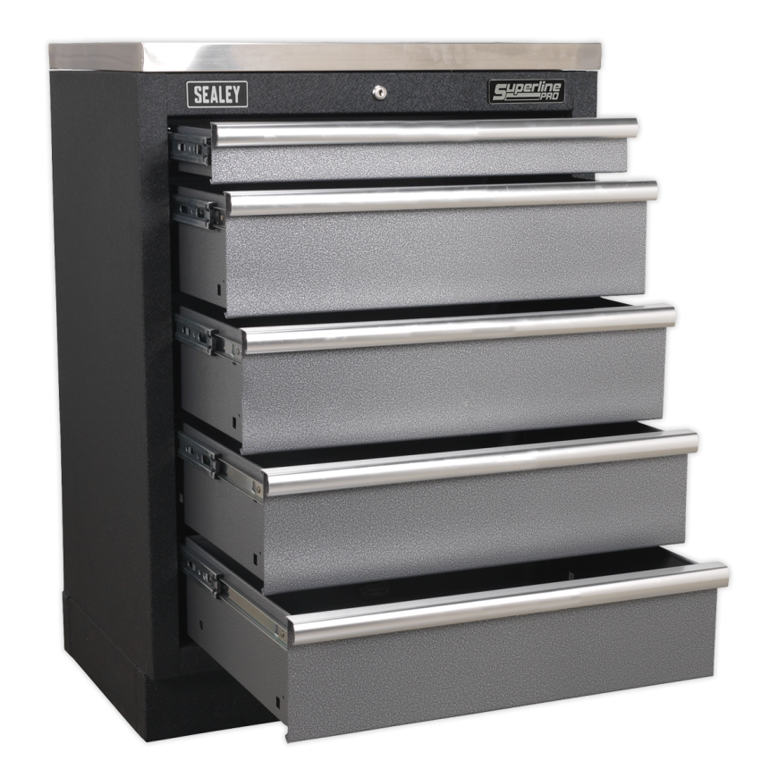 650mm 5 Drawer Modular Mobile Cabinet