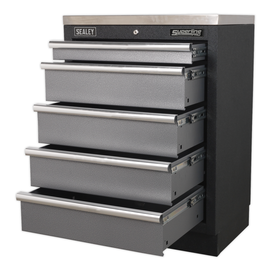 650mm 5 Drawer Modular Mobile Cabinet