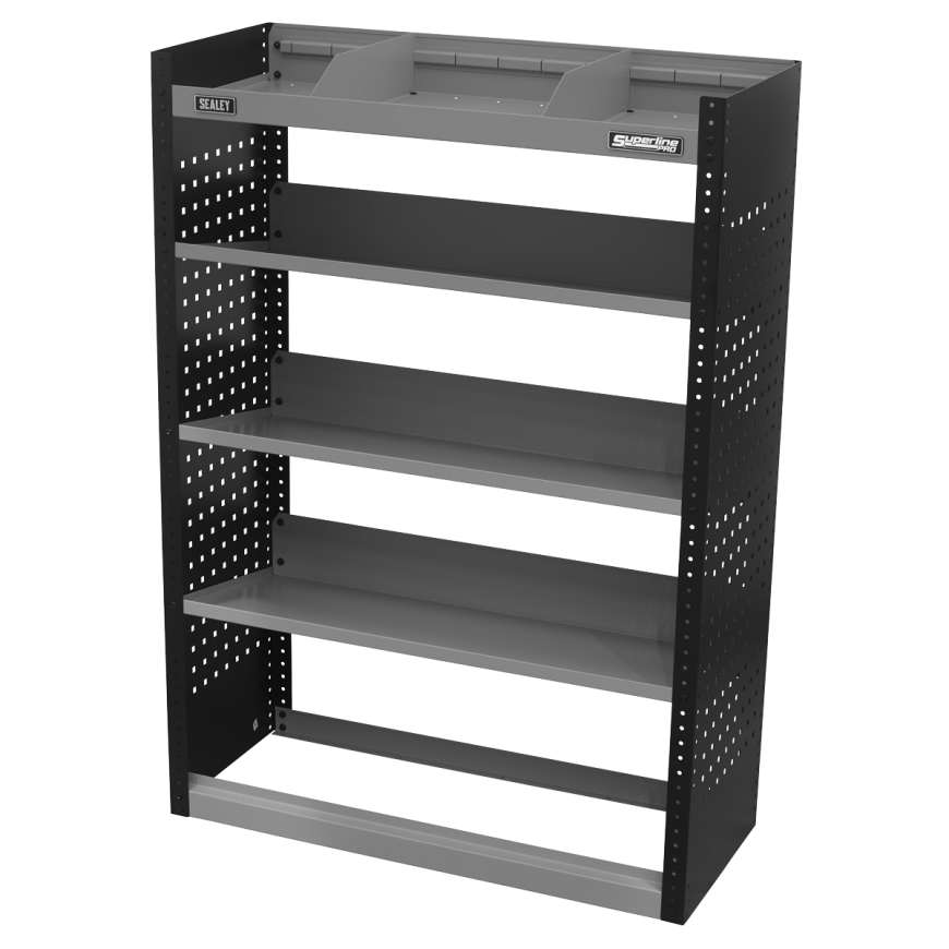 Modular Flat Shelf Van Storage System