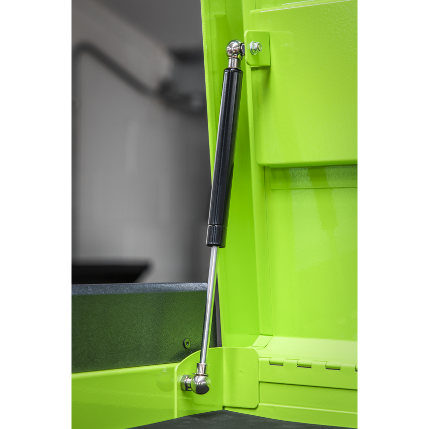 7 Drawer Push-To-Open Rollcab - Green