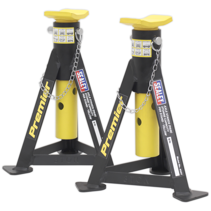 3 Tonne Low Profile Trolley Jack with Rocket Lift - Yellow