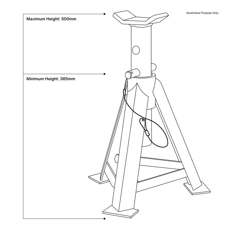 5 Tonne Bottle Jack with Telescopic Ram