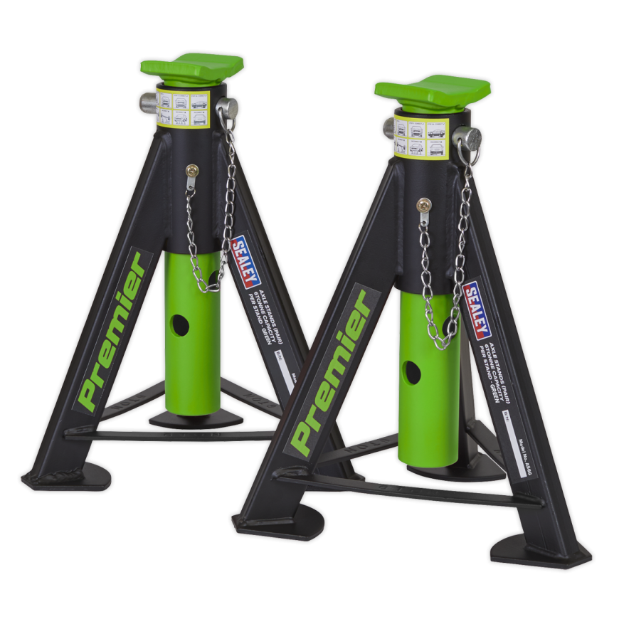 4 Tonne Low Profile Trolley Jack with Rocket Lift - Green