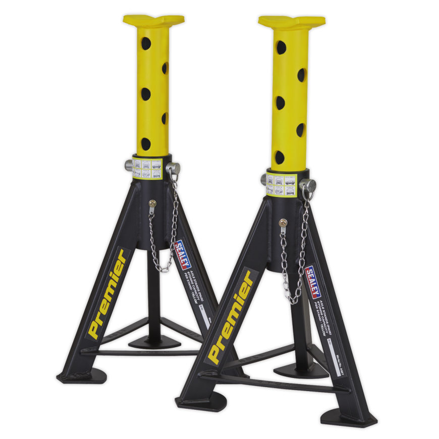 4 Tonne Low Profile Trolley Jack with Rocket Lift - Yellow