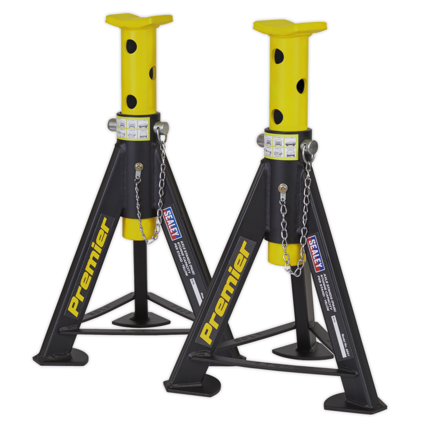 4 Tonne Low Profile Trolley Jack with Rocket Lift - Yellow