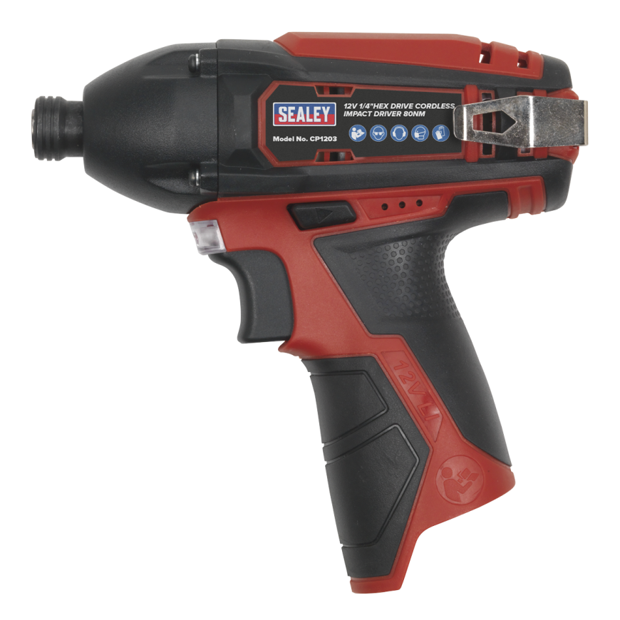 12V SV12 Series Ø10mm Cordless Combi Drill - Body Only