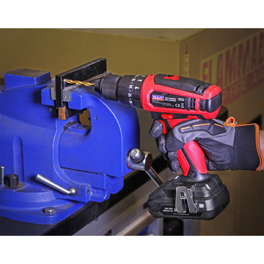 20V SV20 Series SDS Plus Rotary Hammer Drill - Body Only