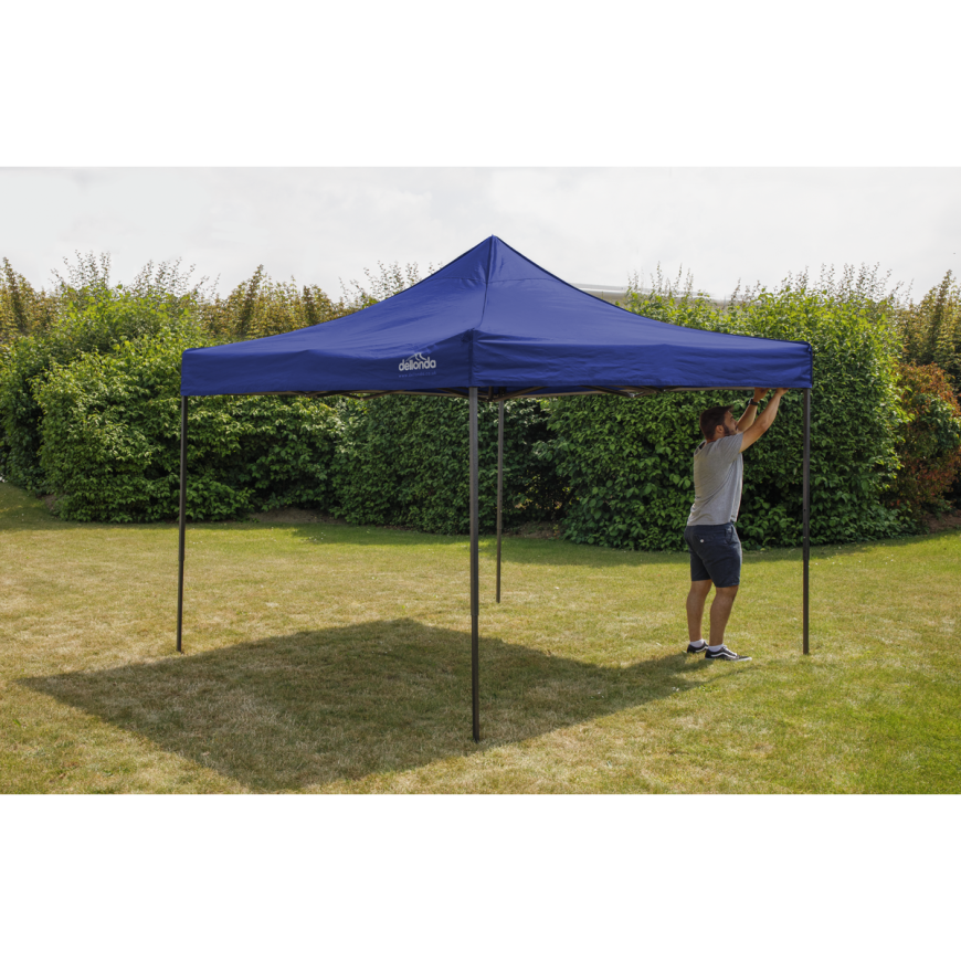 Dellonda Premium Fabric Side Panels - Blue