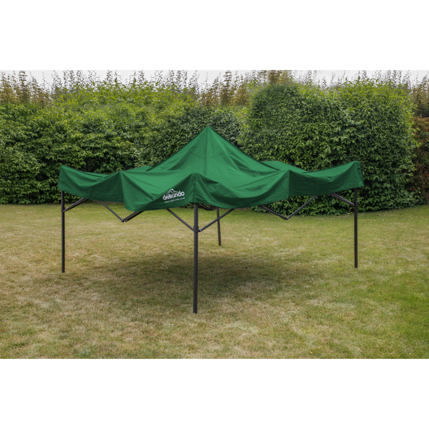 Dellonda Premium Fabric Side Panels - Dark Green