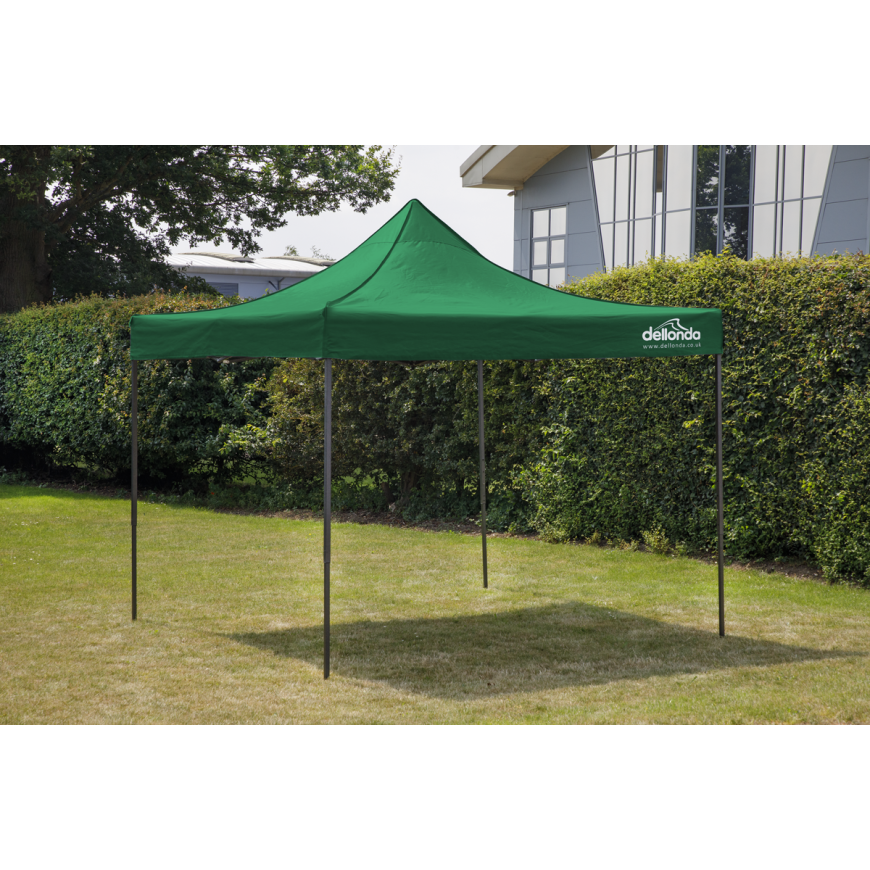 Dellonda Premium Fabric Side Panels - Dark Green