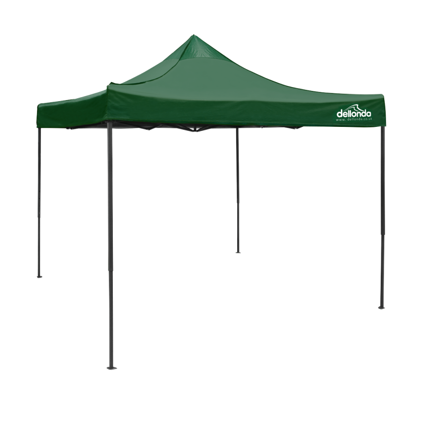 Dellonda Premium Fabric Side Panels - Dark Green