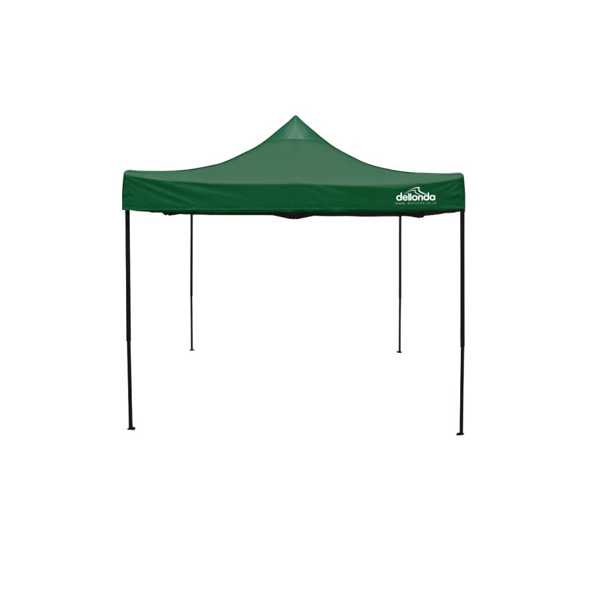 Dellonda Premium Fabric Side Panels - Dark Green