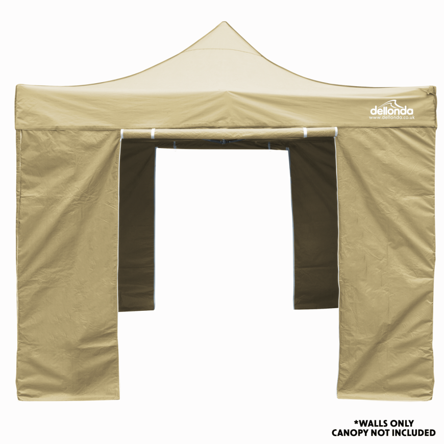 Dellonda Premium 3 x 3m Pop-Up Gazebo - Beige