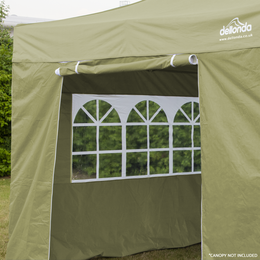 Dellonda Premium 3 x 3m Pop-Up Gazebo - Beige