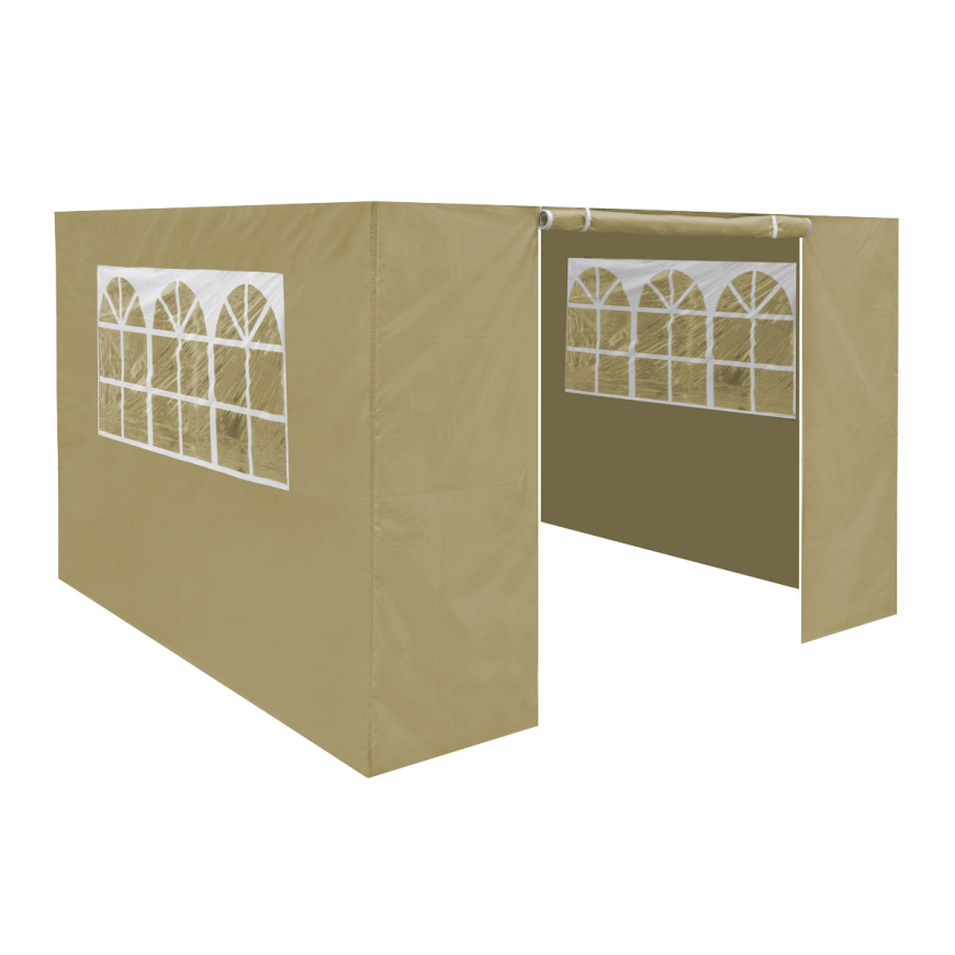 Dellonda Premium 3 x 3m Pop-Up Gazebo - Beige