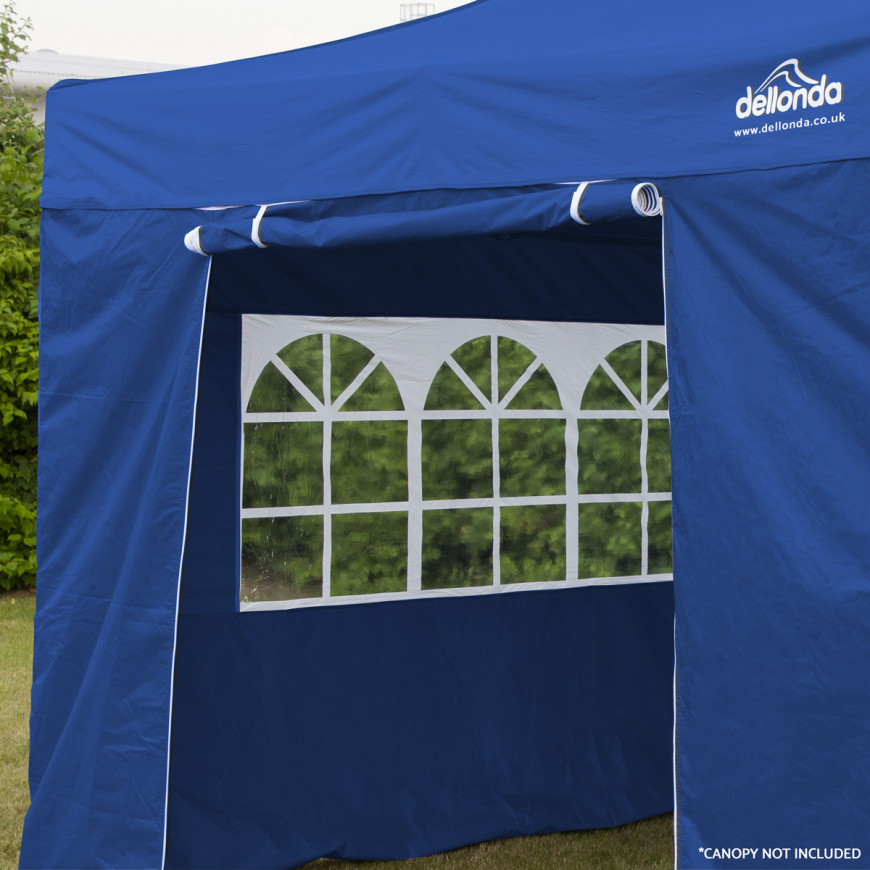 Dellonda Premium 3 x 3m Pop-Up Gazebo - Blue