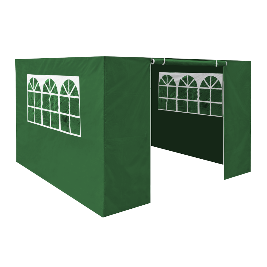 Dellonda Premium 3 x 3m Pop-Up Gazebo - Dark Green