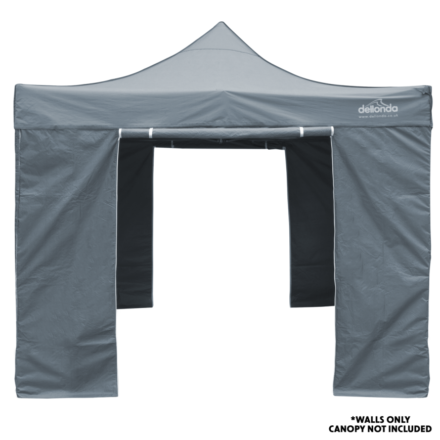 Dellonda Premium 3 x 3m Pop-Up Gazebo - Grey