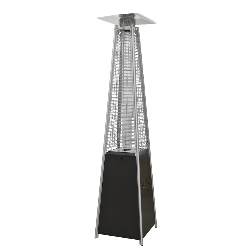 Dellonda Water-Resistant Tower Patio Heater Cover - Black