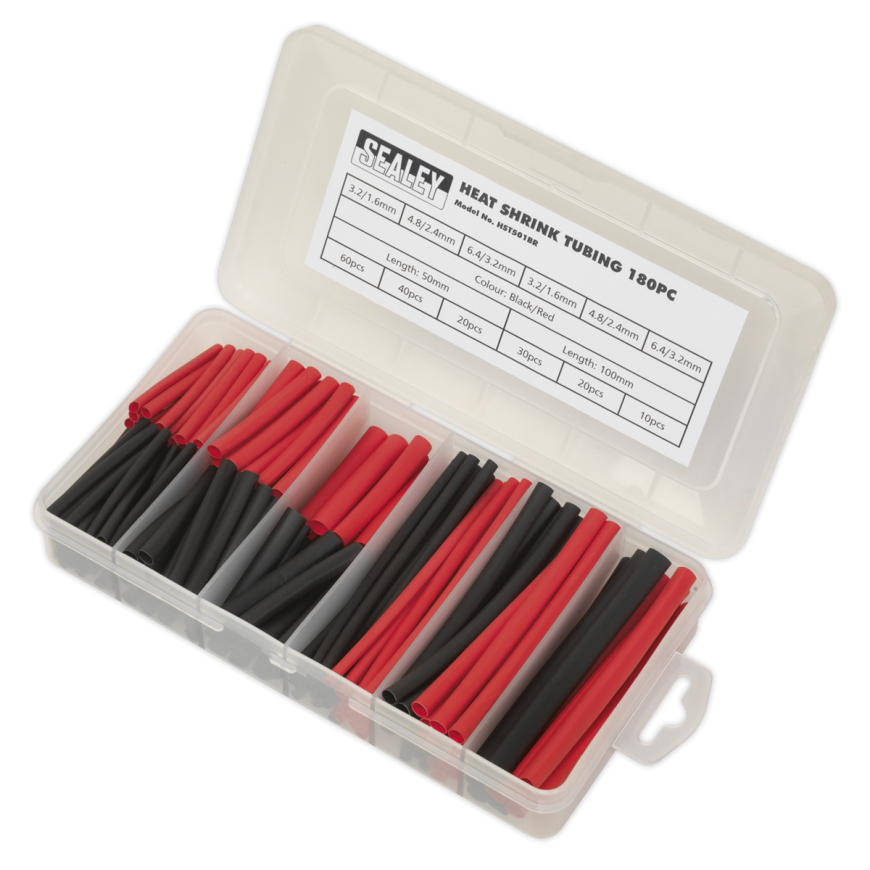 Heat Shrink Tubing - Black & Red