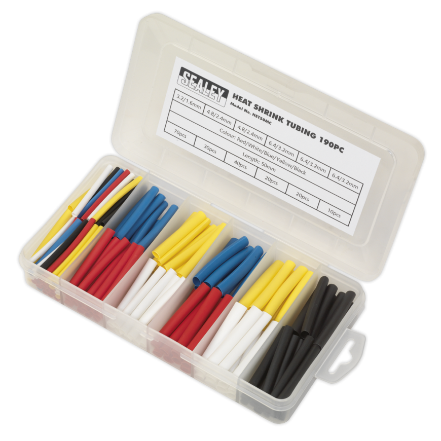 Heat Shrink Tubing - Asstd Colours