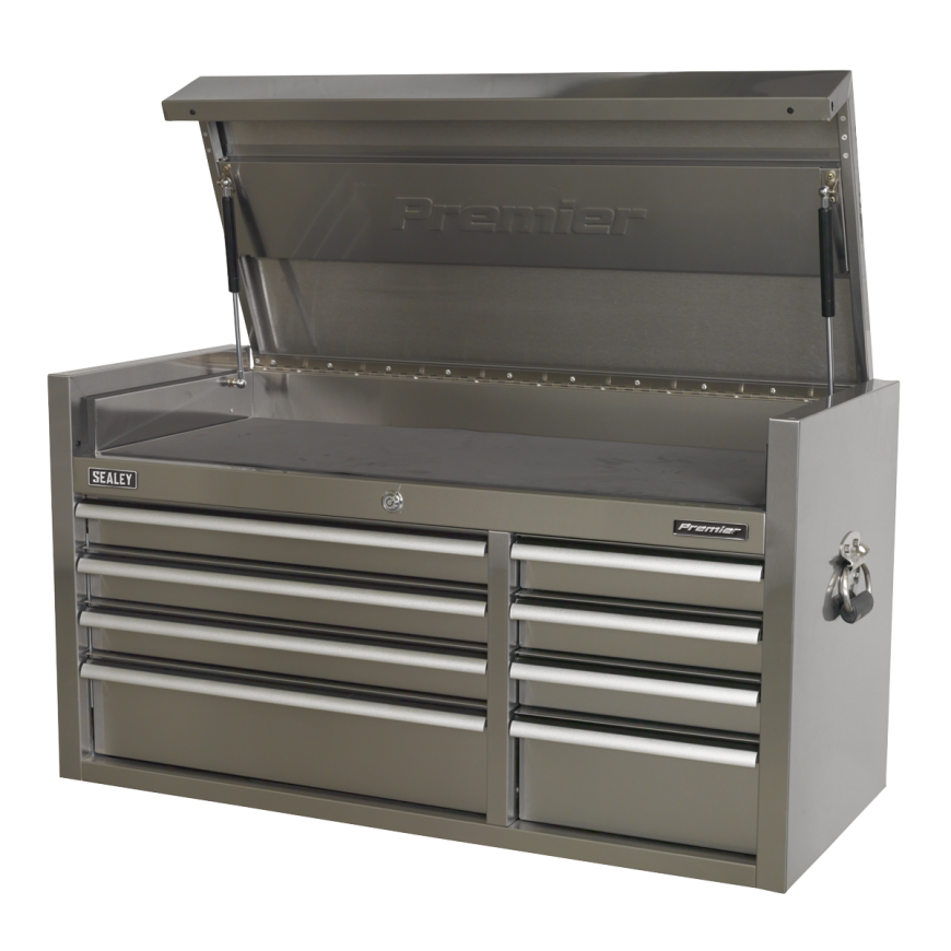 11 Drawer 1055mm Stainless Steel Heavy-Duty Rollcab