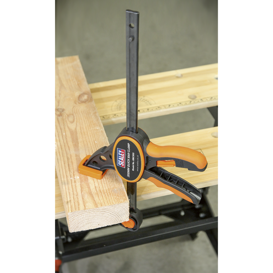 Table/Workbench C-Clamp with Swivel Foot