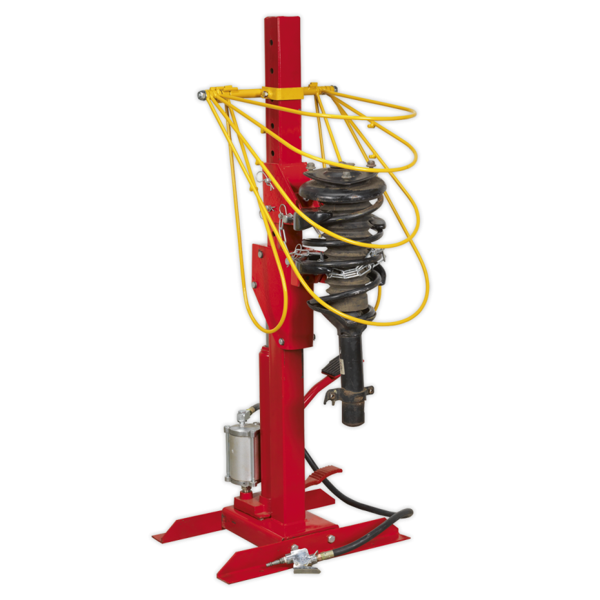 1500kg Hydraulic Coil Spring Compressing Station