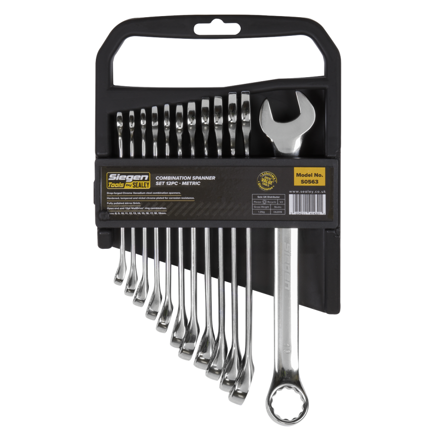 12pc Combination Spanner Set