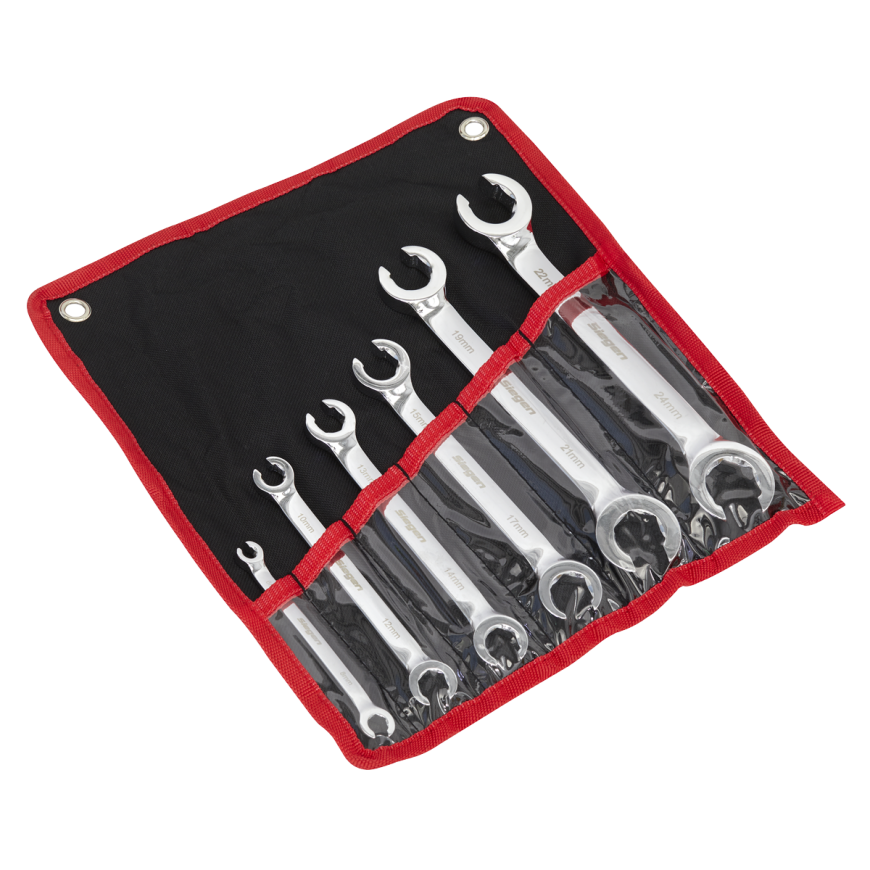 12pc Offset Double End Ring Spanner Set