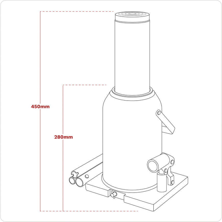 50 Tonne Bottle Jack