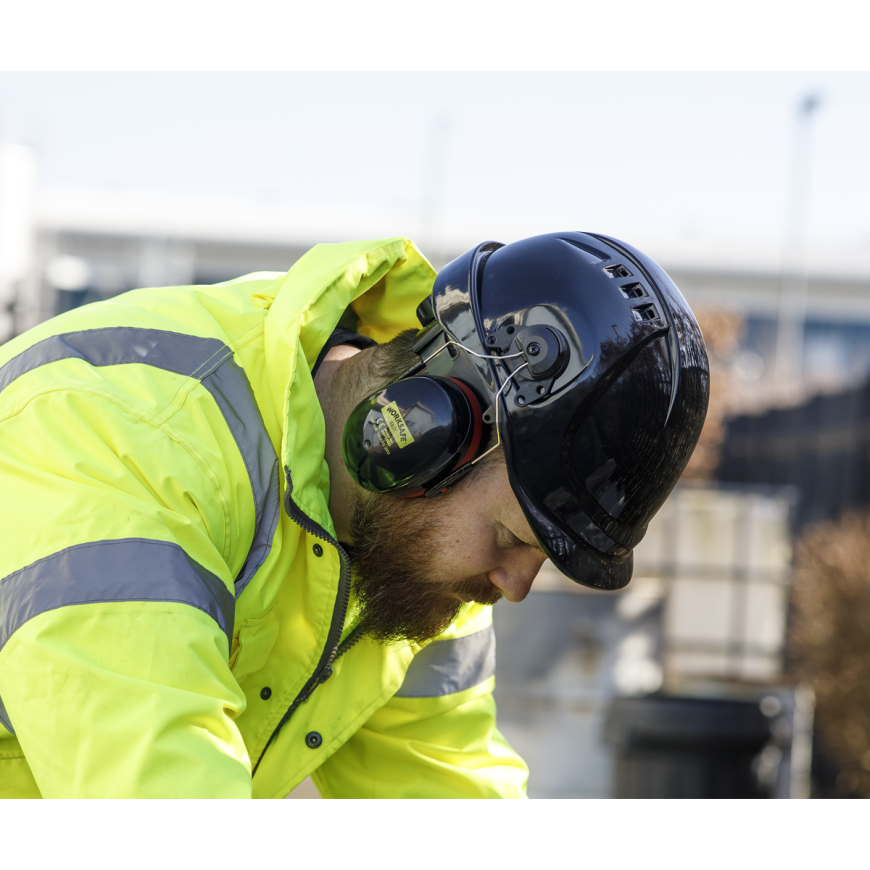 Safety Helmet - Vented (Black)