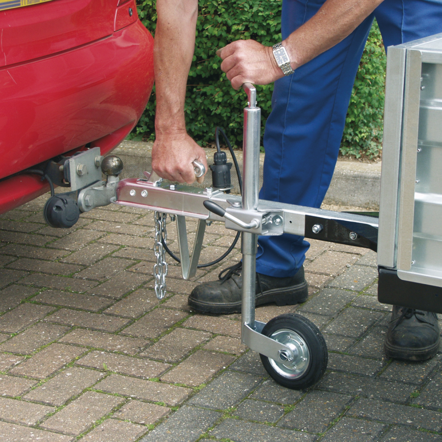 Trailer Jack & Clamp 250mm Travel - 900kg Capacity