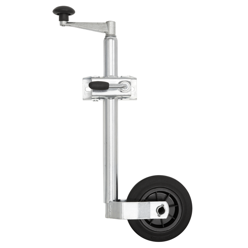 Jockey Wheel & Ø48mm Clamp - Ø260mm Pneumatic Wheel