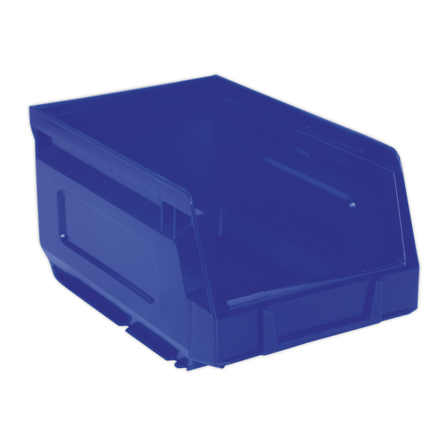 Plastic Storage Bin 150 x 240 x 130mm - Blue - Pack of 24