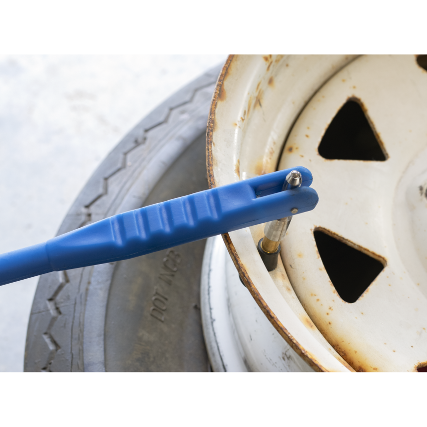 Digital Tyre Pressure Gauge with Twin Push-On Connector