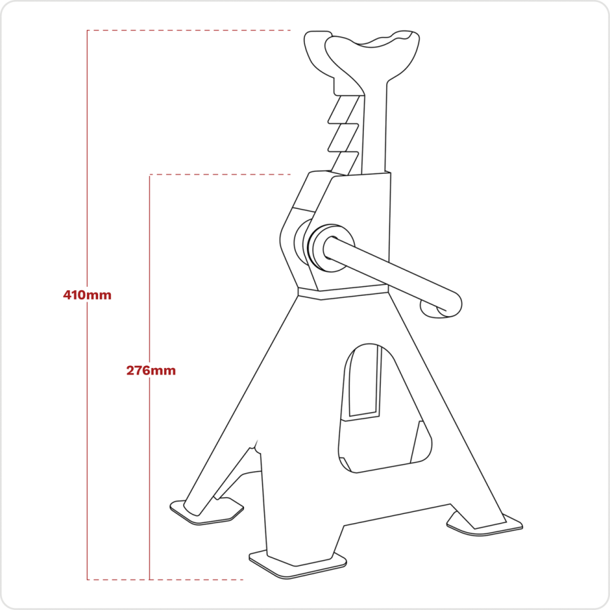 2.25 Tonne Low Profile Trolley Jack with Rocket Lift- Blue